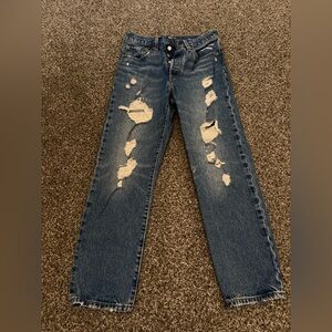 Womens Levi’s 501 jeans size 26 x 26